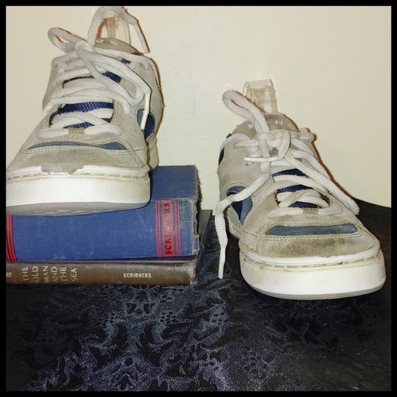 Vans Minaret Tan & Navy Unisex 3.5 - Picture 3 of 10